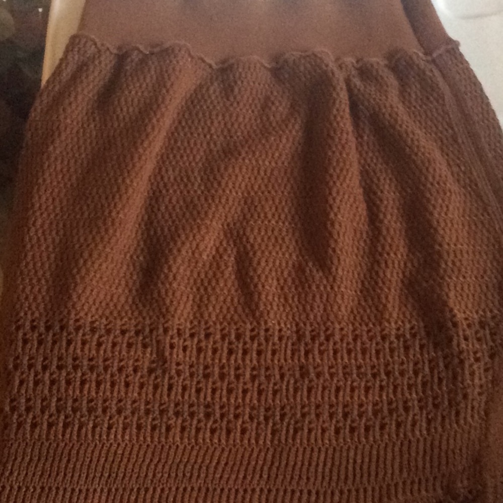 Free people Beach Skirt, reddish brown, Size M